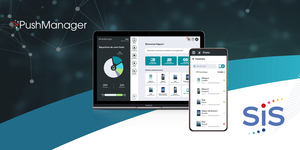 [Témoignage client] Gestion optimisée des outils métiers : PushManager, la solution EMM qui simplifie et sécurise les appareils mobiles de S.I.S. !